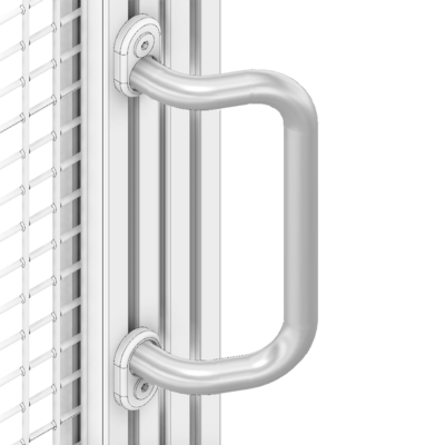 50-231-1SS MODULAR SOLUTIONS ALUMINUM HANDLE 200 FASTENING SET WITH STAINLESS STEEL HARDWARE